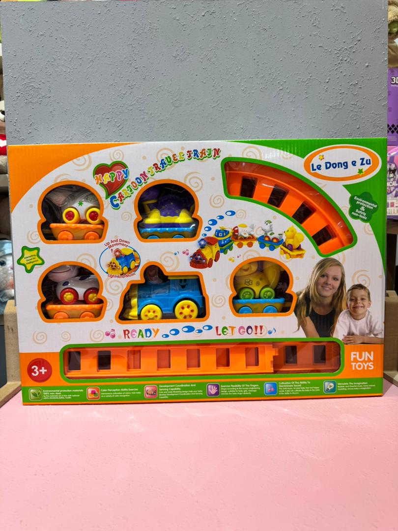 قطار اسباب بازی موزیکال 5 کوپه نشکن