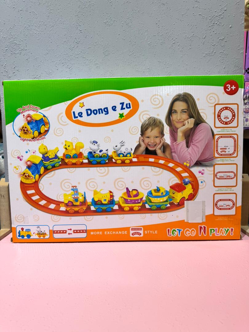 قطار اسباب بازی موزیکال 5 کوپه نشکن (اصل)